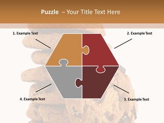 Chocolate Biscuit Baked PowerPoint Template