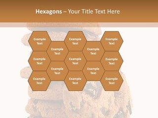 Chocolate Biscuit Baked PowerPoint Template