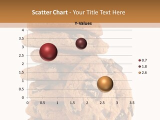 Chocolate Biscuit Baked PowerPoint Template