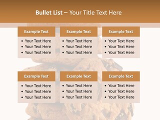 Chocolate Biscuit Baked PowerPoint Template