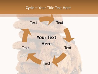 Chocolate Biscuit Baked PowerPoint Template