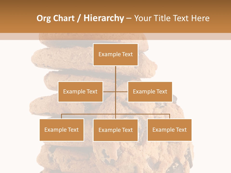 Chocolate Biscuit Baked PowerPoint Template