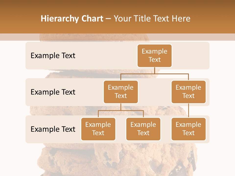 Chocolate Biscuit Baked PowerPoint Template