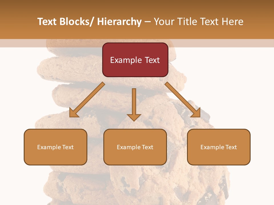Chocolate Biscuit Baked PowerPoint Template