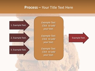 Chocolate Biscuit Baked PowerPoint Template