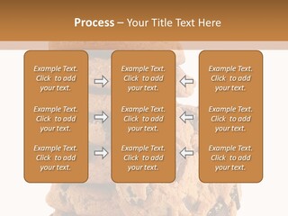 Chocolate Biscuit Baked PowerPoint Template