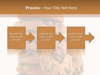 Chocolate Biscuit Baked PowerPoint Template