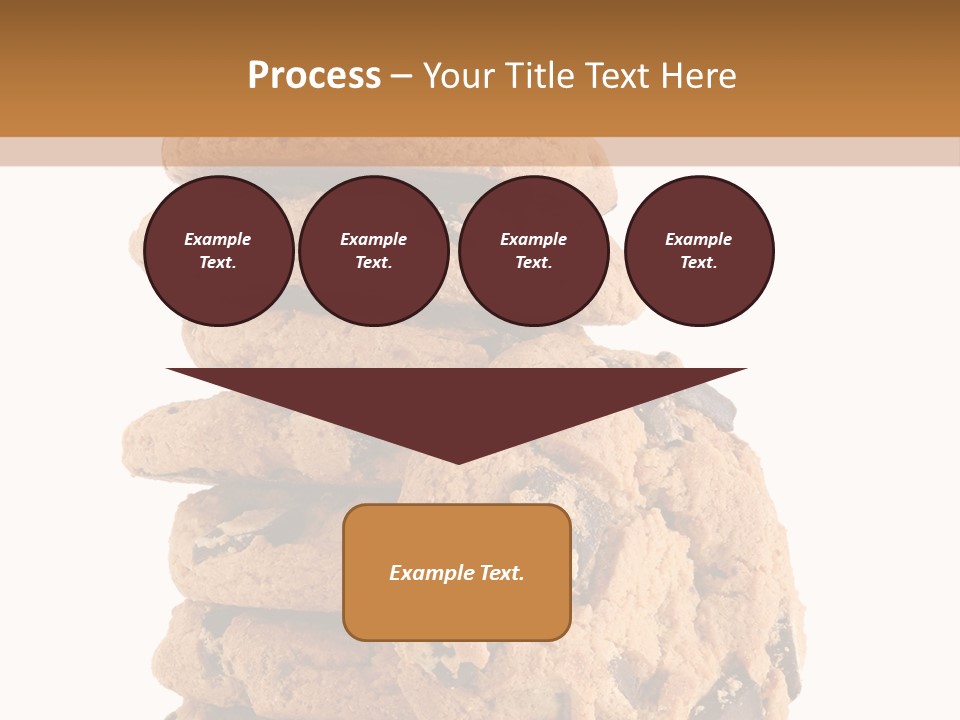 Chocolate Biscuit Baked PowerPoint Template