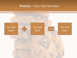 Chocolate Biscuit Baked PowerPoint Template