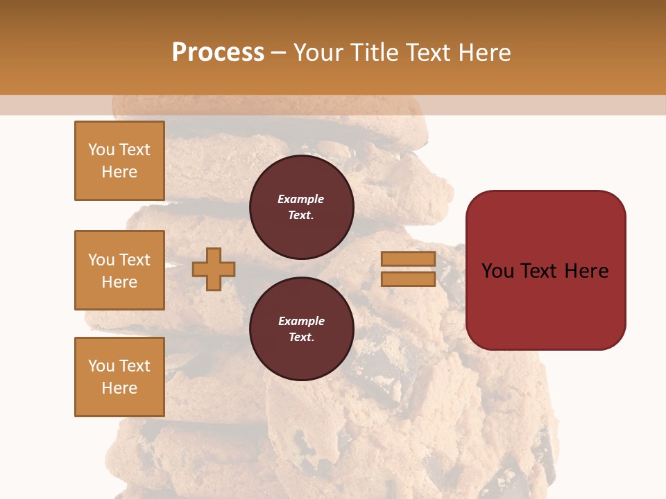 Chocolate Biscuit Baked PowerPoint Template