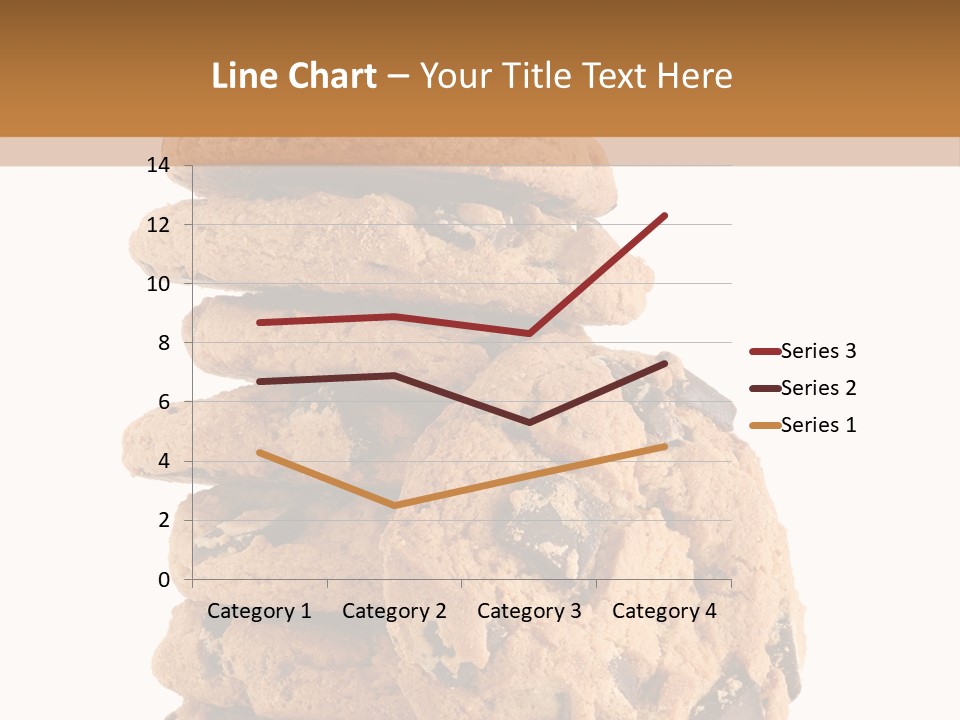 Chocolate Biscuit Baked PowerPoint Template