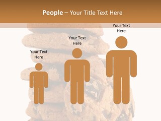 Chocolate Biscuit Baked PowerPoint Template