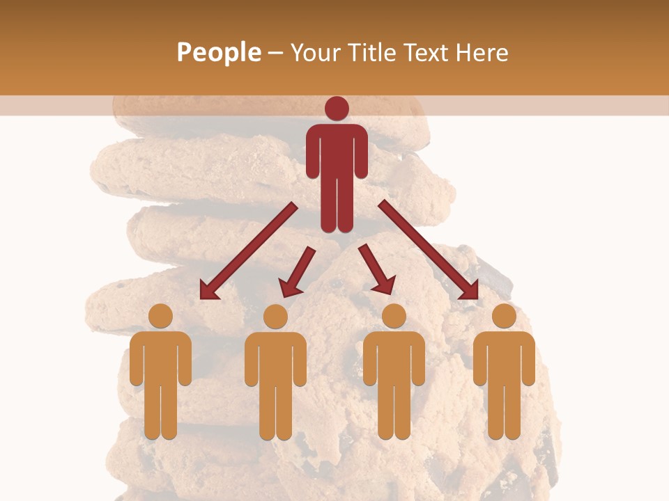 Chocolate Biscuit Baked PowerPoint Template