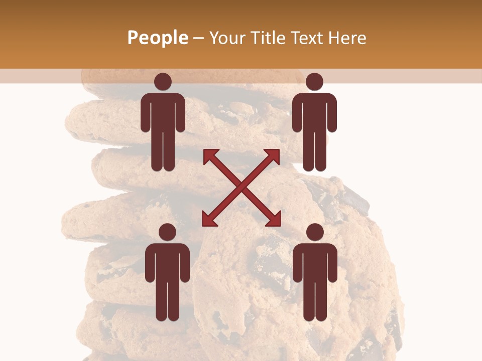 Chocolate Biscuit Baked PowerPoint Template