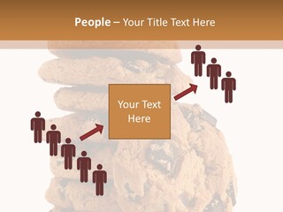 Chocolate Biscuit Baked PowerPoint Template