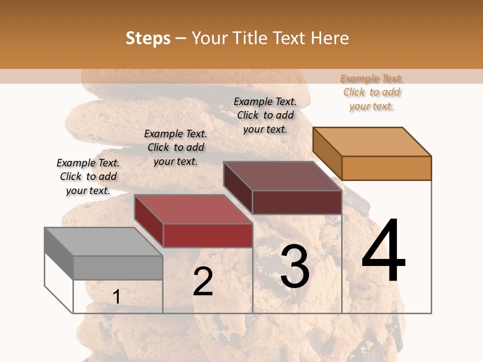Chocolate Biscuit Baked PowerPoint Template