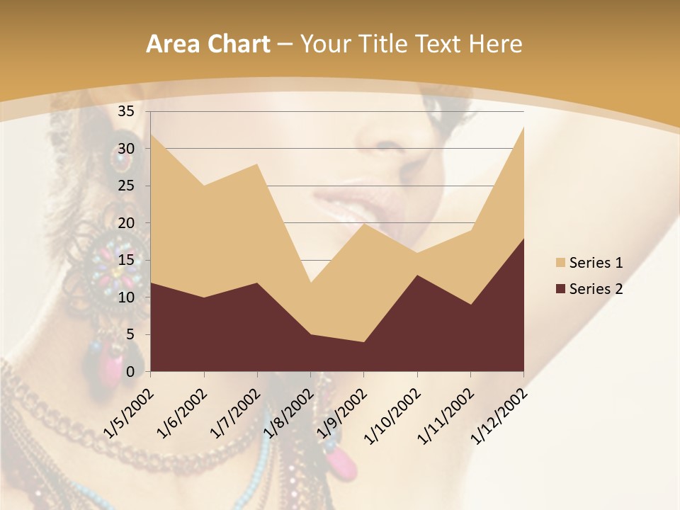 Necklace Person Hands PowerPoint Template