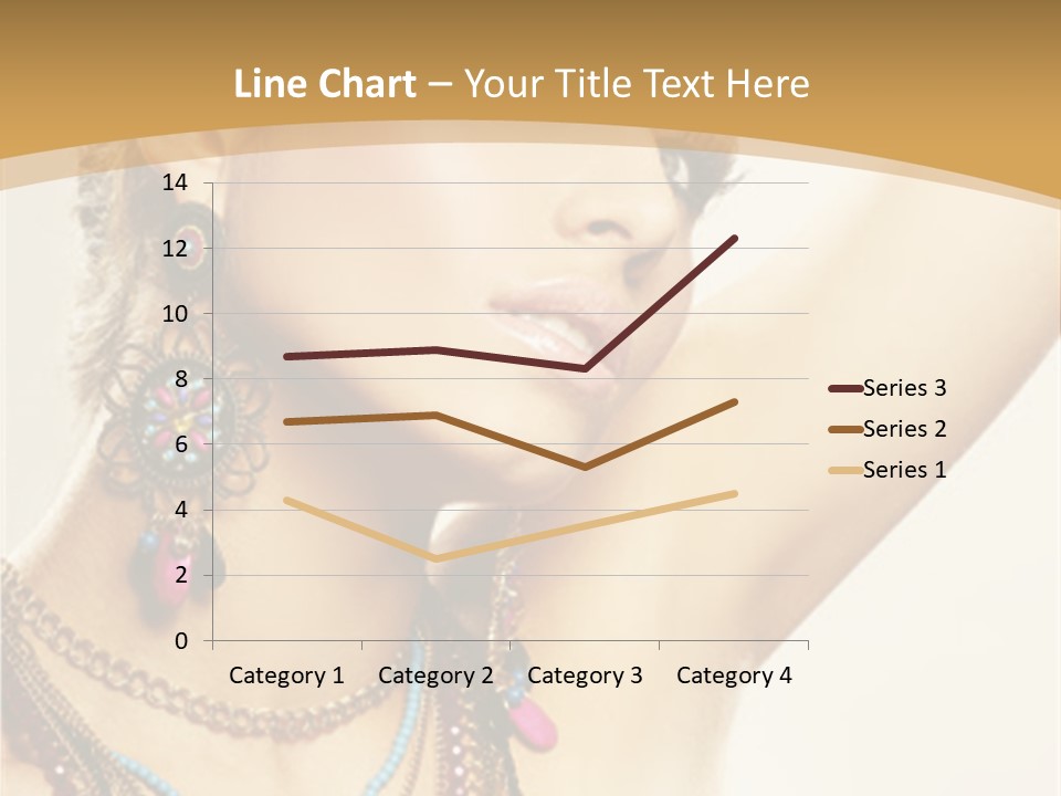 Necklace Person Hands PowerPoint Template