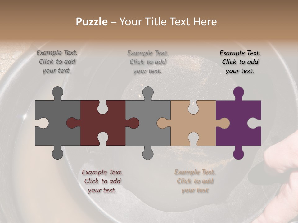 Hobby New Mexico Sand PowerPoint Template