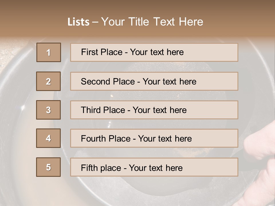 Hobby New Mexico Sand PowerPoint Template