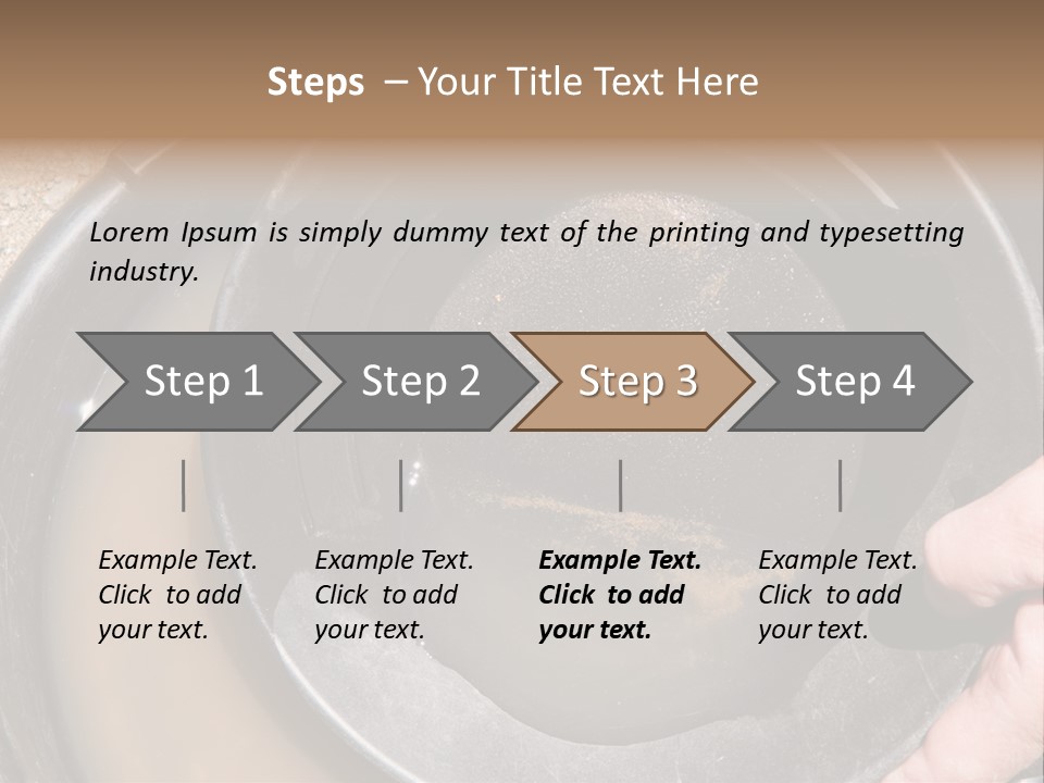 Hobby New Mexico Sand PowerPoint Template