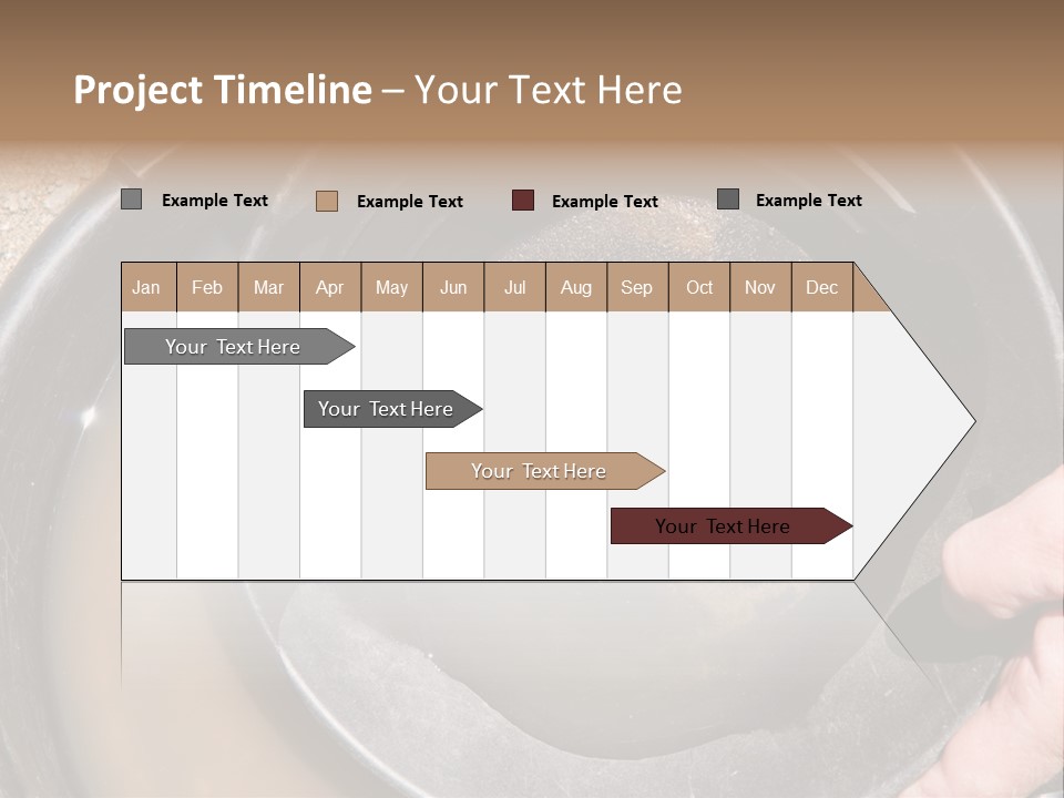 Hobby New Mexico Sand PowerPoint Template