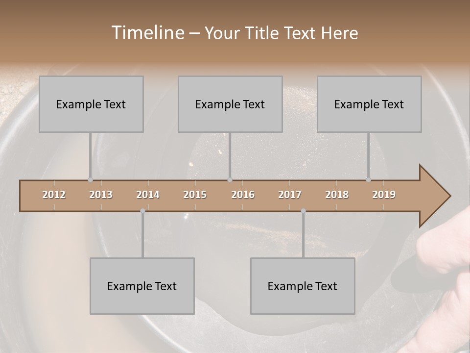 Hobby New Mexico Sand PowerPoint Template
