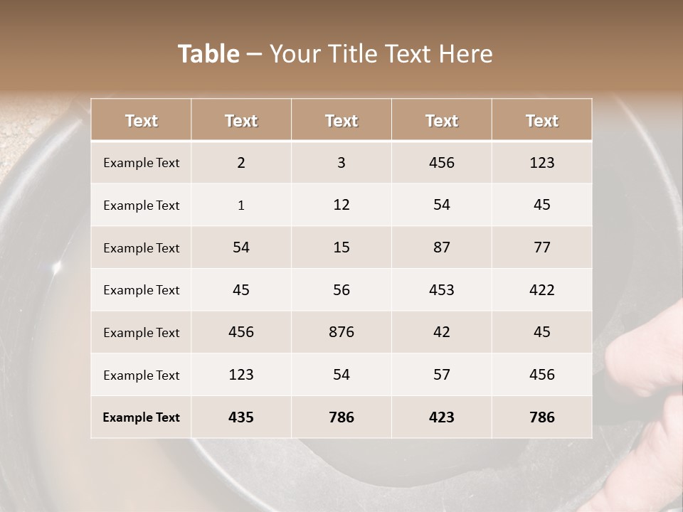 Hobby New Mexico Sand PowerPoint Template