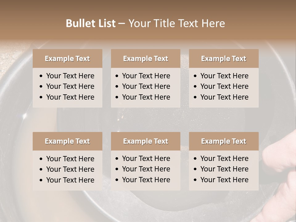 Hobby New Mexico Sand PowerPoint Template