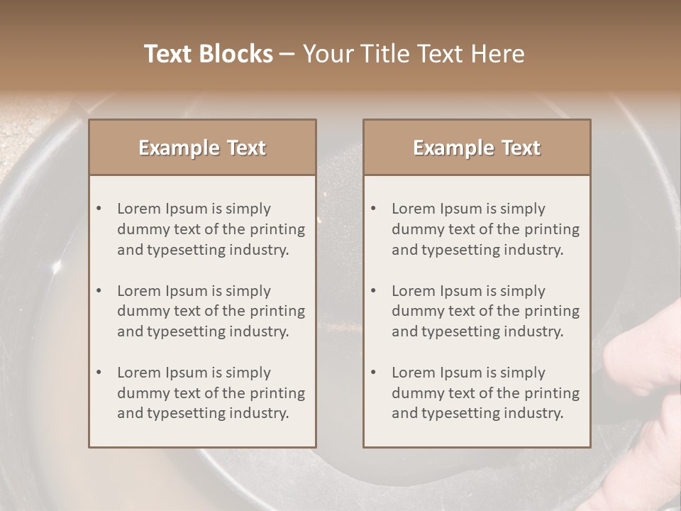 Hobby New Mexico Sand PowerPoint Template