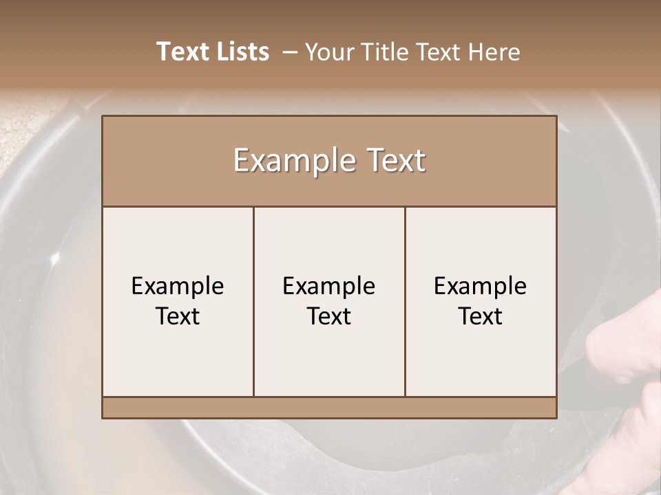 Hobby New Mexico Sand PowerPoint Template
