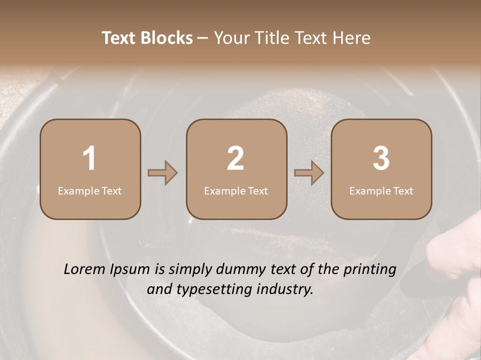 Hobby New Mexico Sand PowerPoint Template