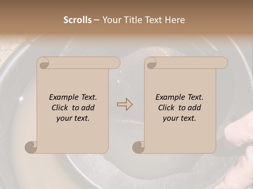 Hobby New Mexico Sand PowerPoint Template