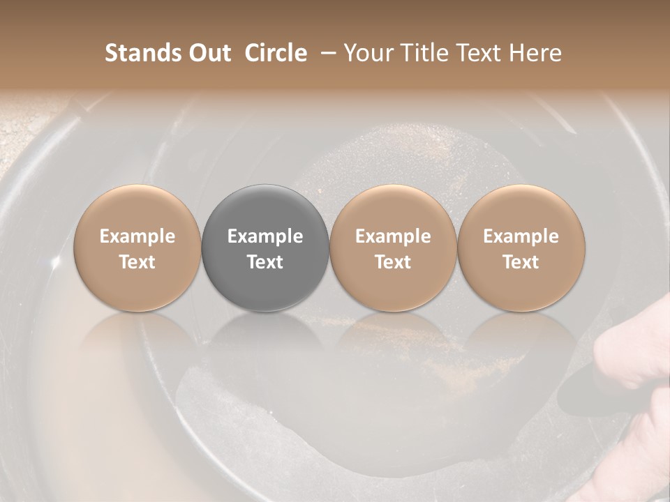 Hobby New Mexico Sand PowerPoint Template