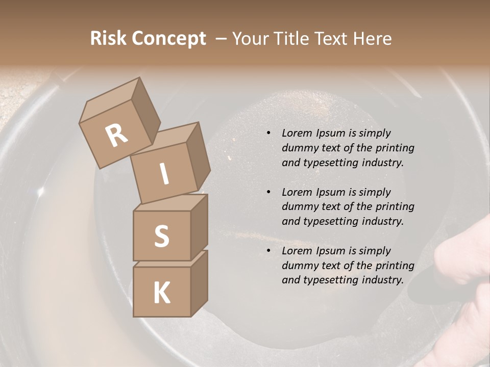 Hobby New Mexico Sand PowerPoint Template