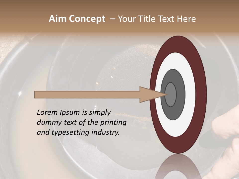 Hobby New Mexico Sand PowerPoint Template