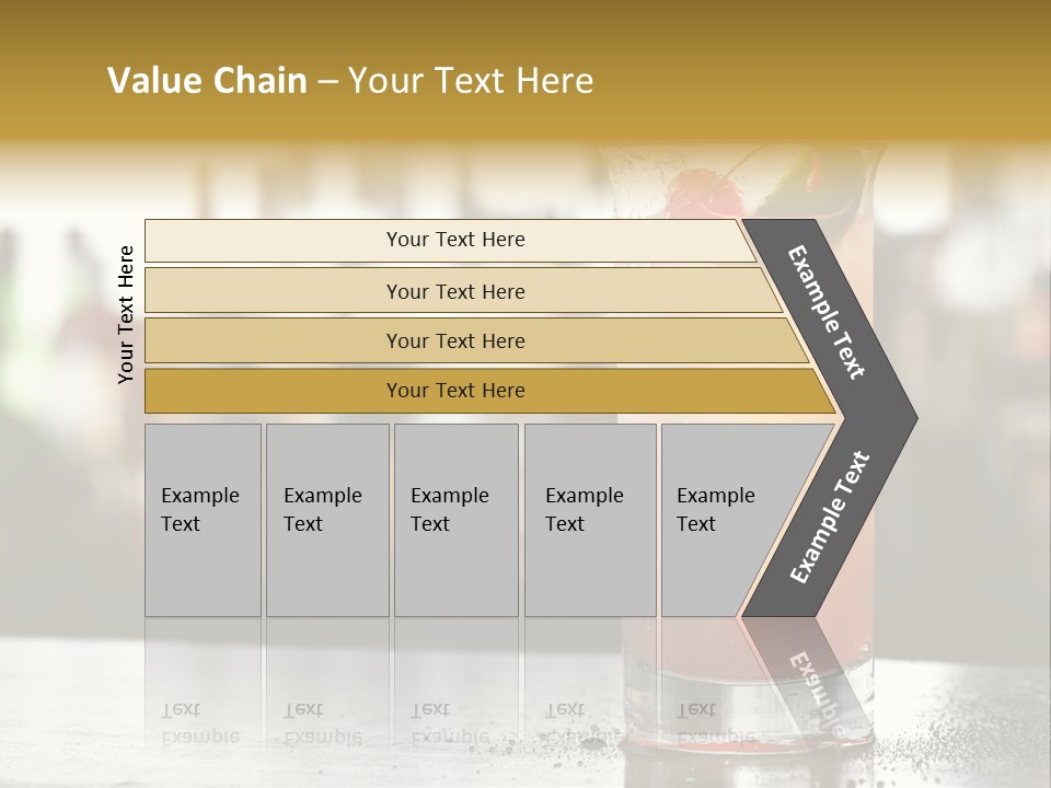 Alcohol Lime Cool PowerPoint Template