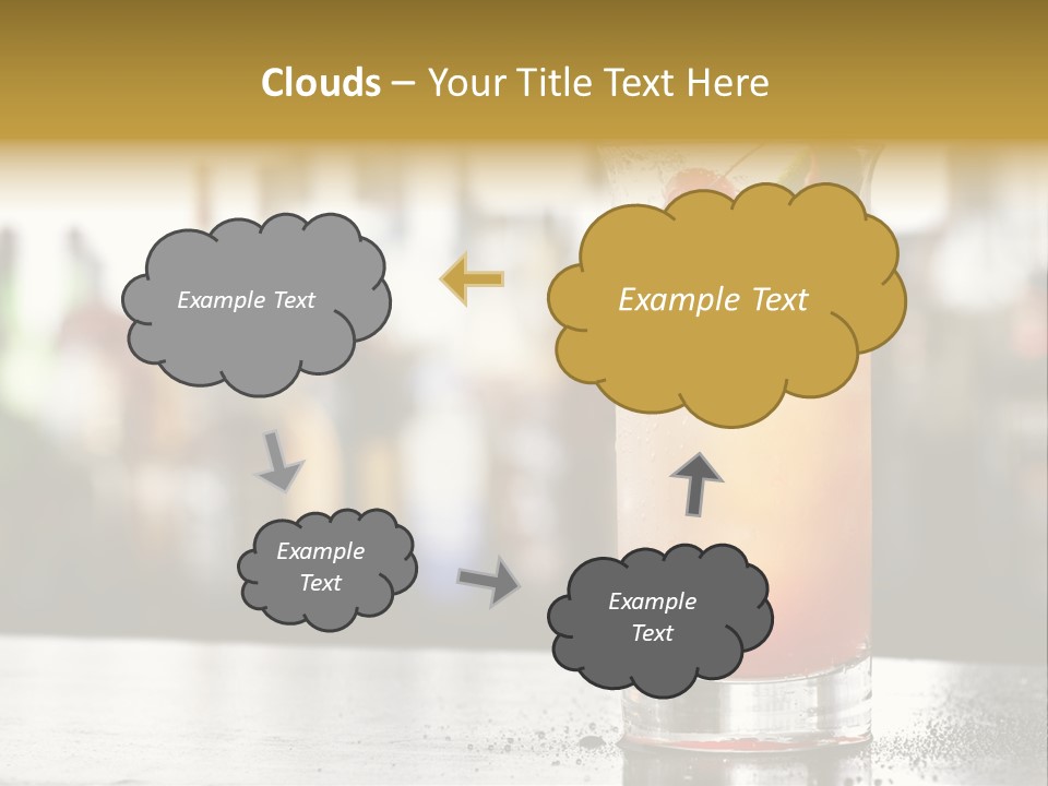 Alcohol Lime Cool PowerPoint Template