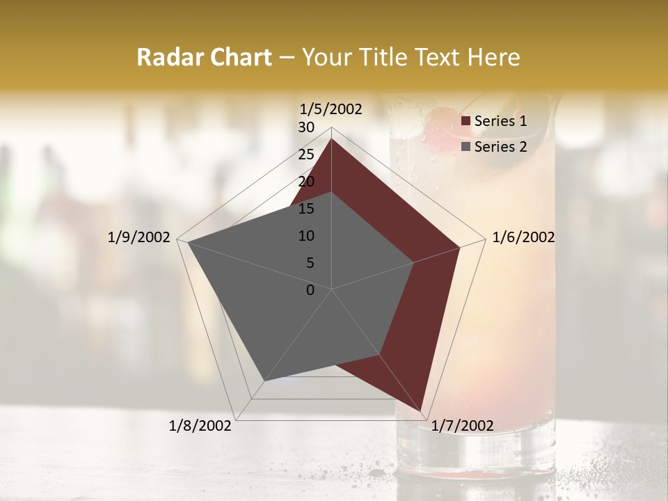 Alcohol Lime Cool PowerPoint Template