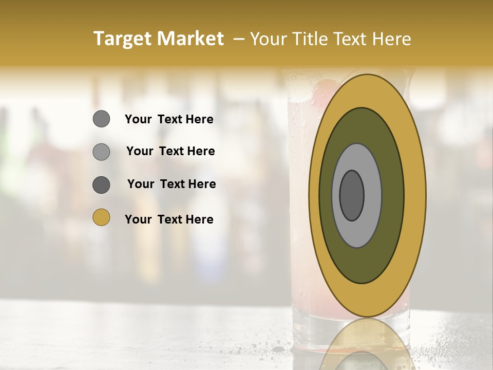 Alcohol Lime Cool PowerPoint Template