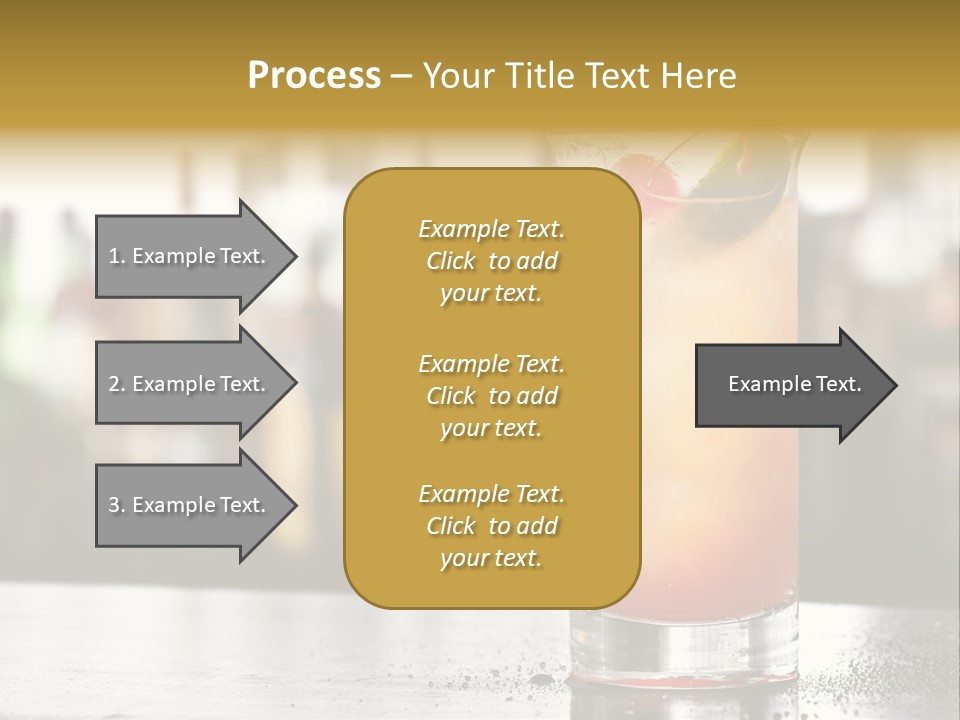 Alcohol Lime Cool PowerPoint Template