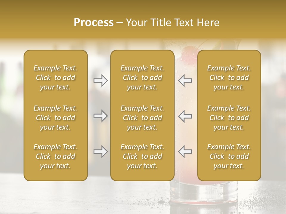 Alcohol Lime Cool PowerPoint Template