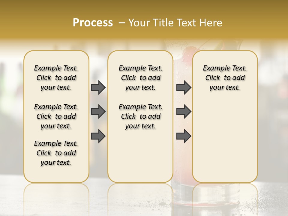 Alcohol Lime Cool PowerPoint Template