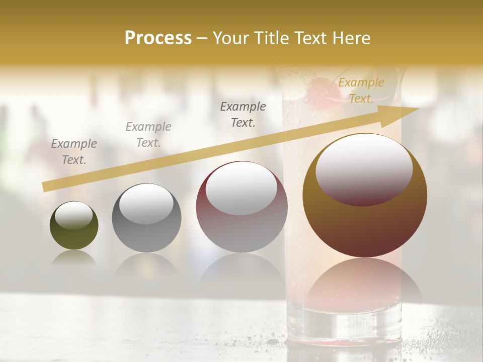 Alcohol Lime Cool PowerPoint Template