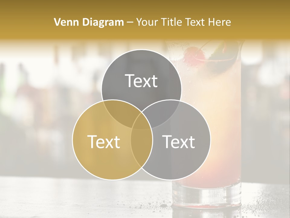 Alcohol Lime Cool PowerPoint Template