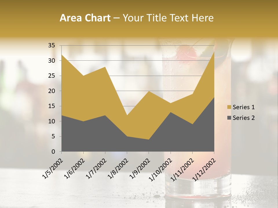 Alcohol Lime Cool PowerPoint Template