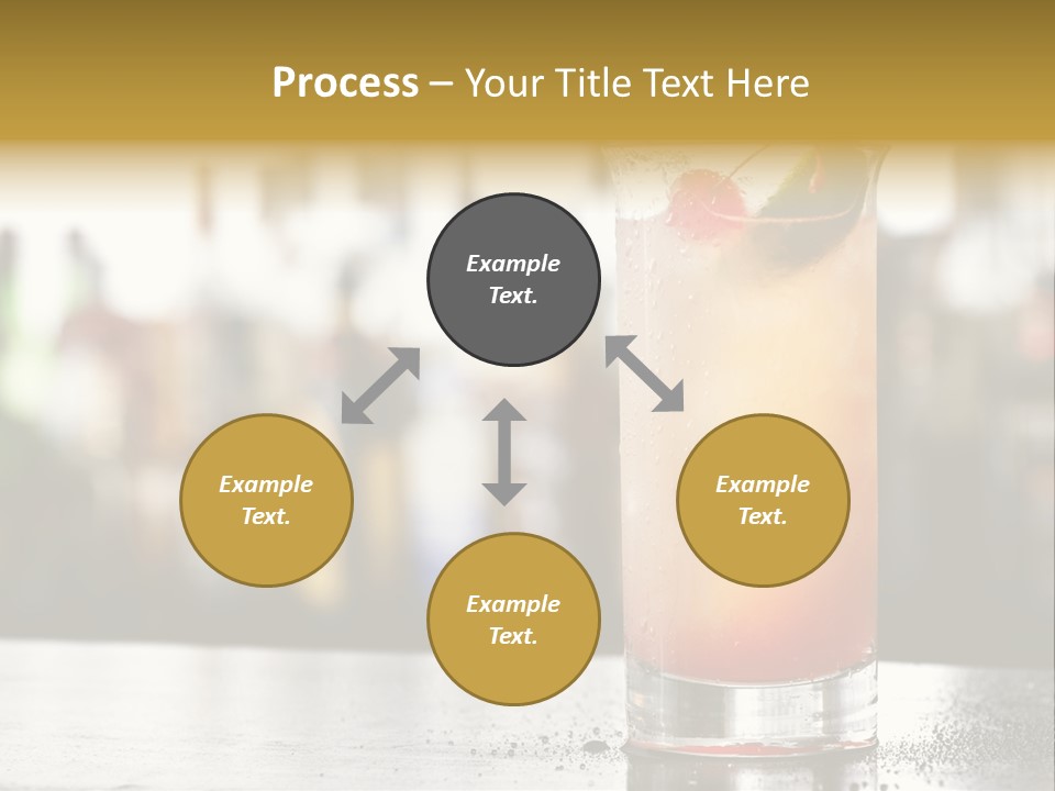 Alcohol Lime Cool PowerPoint Template