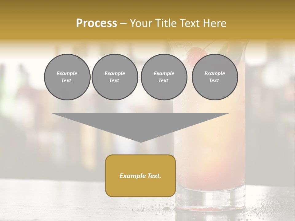 Alcohol Lime Cool PowerPoint Template