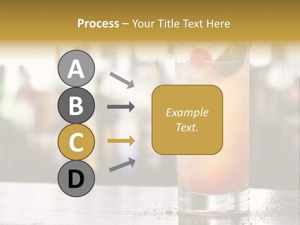 Alcohol Lime Cool PowerPoint Template