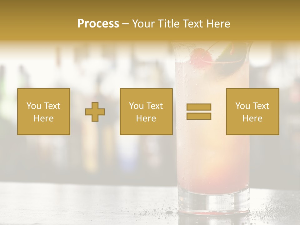 Alcohol Lime Cool PowerPoint Template